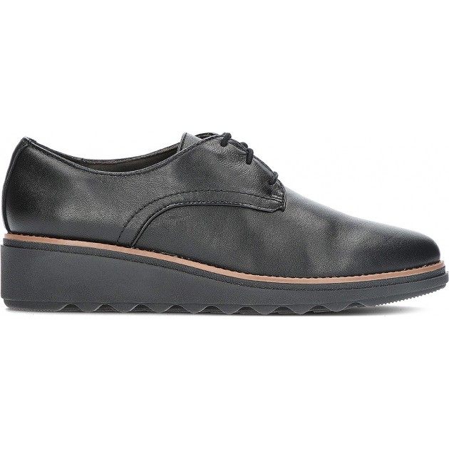 CLARKS SHARON RAE SCHUHE BLACK CLARKS SHARON RAE SCHUHE BLACK