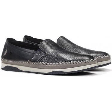 FLUCHOS F0814 HAVANA KENDAL MOCASIN MAN MARINO_GRIS