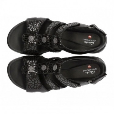 CLARKS KYLYN STEP SANDALEN BLACK