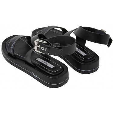 SANDALEN PEPE JEANS SUMMER LOGY PLS90579 BLACK