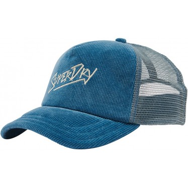 SUPERDRY CAP Y9010980 MARKENZEICHEN BLUE
