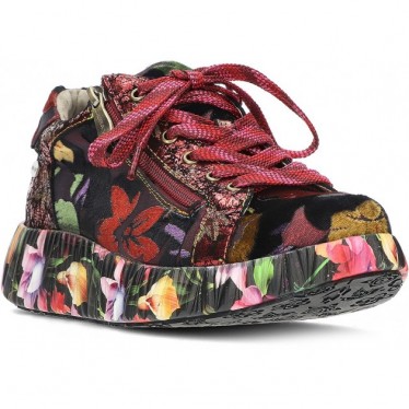 LAURA VITA NIKITO SCHUHE 04 FLORAL_GRANATE