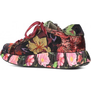 LAURA VITA NIKITO SCHUHE 04 FLORAL_GRANATE