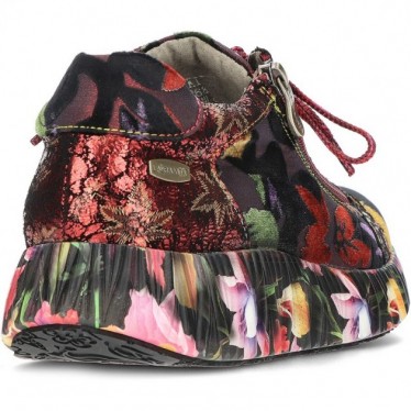 LAURA VITA NIKITO SCHUHE 04 FLORAL_GRANATE