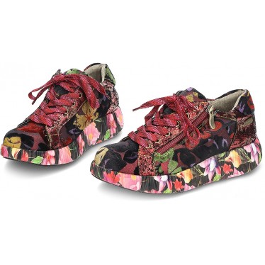 LAURA VITA NIKITO SCHUHE 04 FLORAL_GRANATE