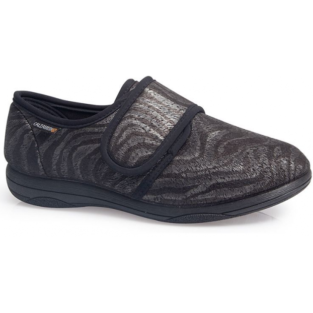 BESONDERS BEQUEME CALZAMEDI DAMEN-HAUSSCHUHE W 3070 GRIS BESONDERS BEQUEME CALZAMEDI DAMEN-HAUSSCHUHE W 3070 GRIS