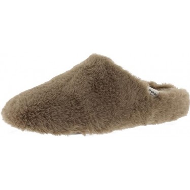 VICTORIA SLIPPERS 1081101 WEICHES HAAR MARRON