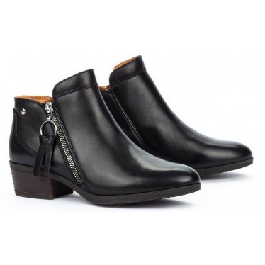 PIKOLINOS DAROCA W1U-8590 ANKLE BOOTS BLACK