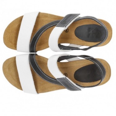 INTERBIOS Sandalen Komfortabler Keil 2019 BLANCO_AZUL