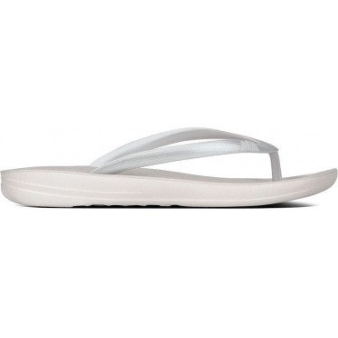 FITFLOP IQUSHION ERGONOMISCHE FLIP-FLOPS E54 SILVER