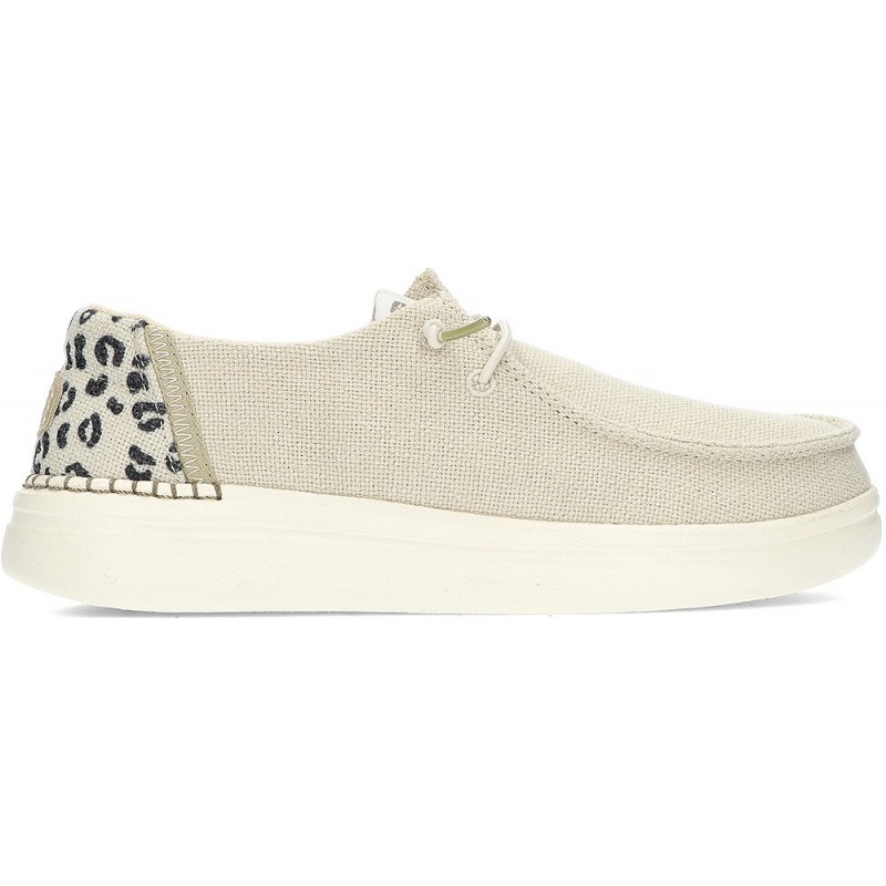 DUDE-SCHUHE WENDY RISE LEO 40204 CREAM