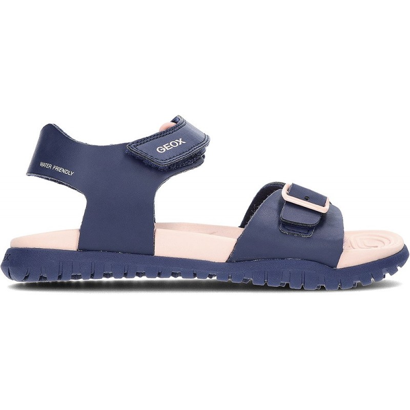 GEOX SANDALE FUSBETTO J35HQA NAVY