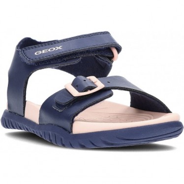 GEOX SANDALE FUSBETTO J35HQA NAVY