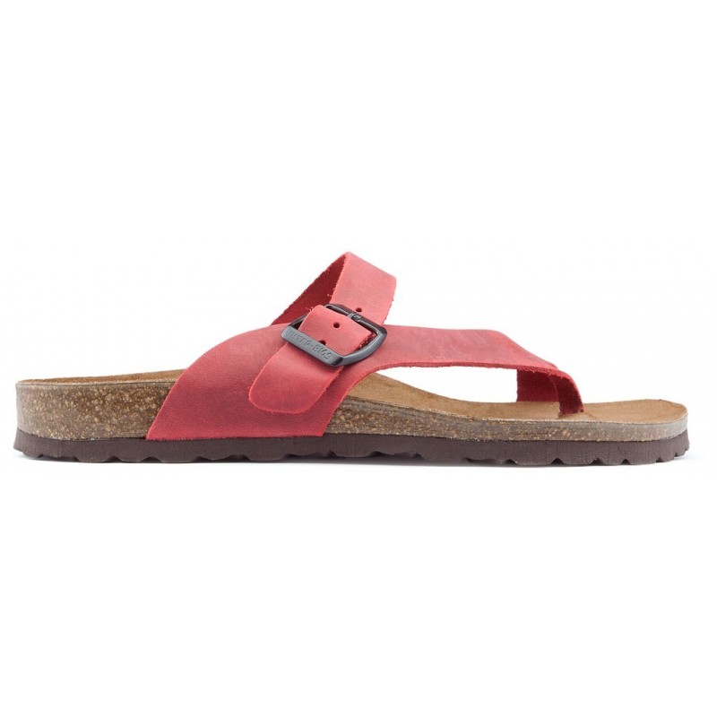 INTERBIOS W FRAUEN KOMFORTABLE SANDALEN ROJO