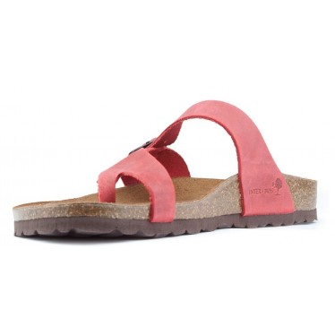 INTERBIOS W FRAUEN KOMFORTABLE SANDALEN ROJO