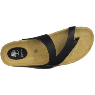 INTERBIOS W FRAUEN KOMFORTABLE SANDALEN NEGRO