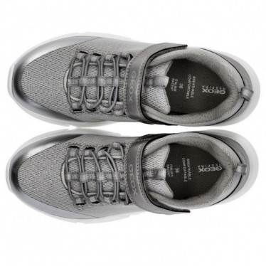 SCHUHE GEOX J ARIL J16DLB DK_SILVER