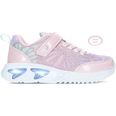 SNEAKERS GEOX LIGHT J25E9B ASSISTER PINK