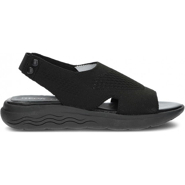 SANDALEN GEOX SPHERICA D-255VD BLACK SANDALEN GEOX SPHERICA D-255VD BLACK