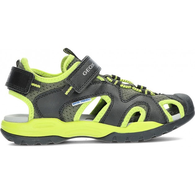GEOX J40RC BOREALIS SANDALEN BLACK GEOX J40RC BOREALIS SANDALEN BLACK