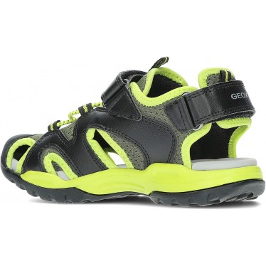 GEOX J40RC BOREALIS SANDALEN BLACK