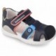 SANDALEN AUS BIOMECHANISCHEM LEDER 232254 OCEAN