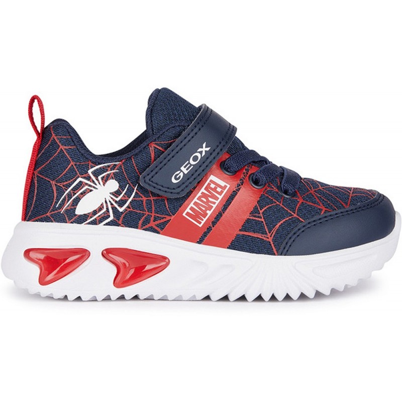 GEOX ASSISTER MARVEL J45DZD SPORTS NAVY_RED