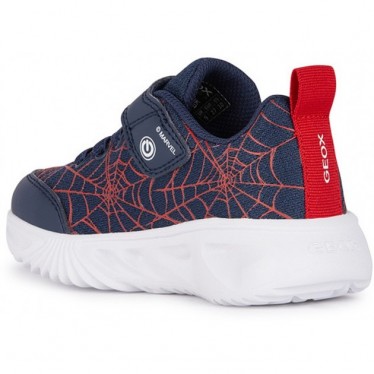 GEOX ASSISTER MARVEL J45DZD SPORTS NAVY_RED