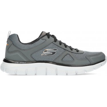 SKECHERS TRACK 52631 SNEAKERS CHARCOAL