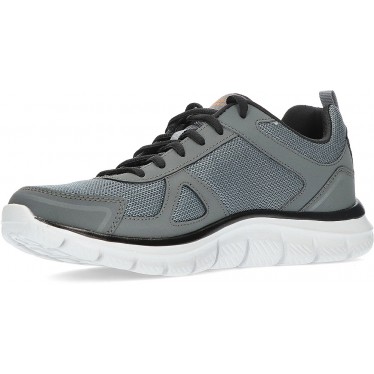 SKECHERS TRACK 52631 SNEAKERS CHARCOAL