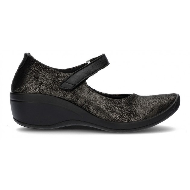 ARCOPEDICO ELASTIC WEDGE MANOLETINES W. BLACK ARCOPEDICO ELASTIC WEDGE MANOLETINES W. BLACK