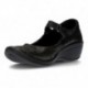 ARCOPEDICO ELASTIC WEDGE MANOLETINES W. BLACK