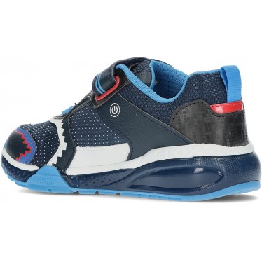 SNEAKERS GEOX J BAYONYC J26FEA NAVY