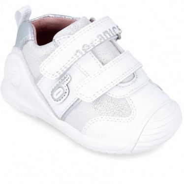 BIOMECANICS METALLIC SPORTS 242113-B ERSTE SCHRITTE BLANCO