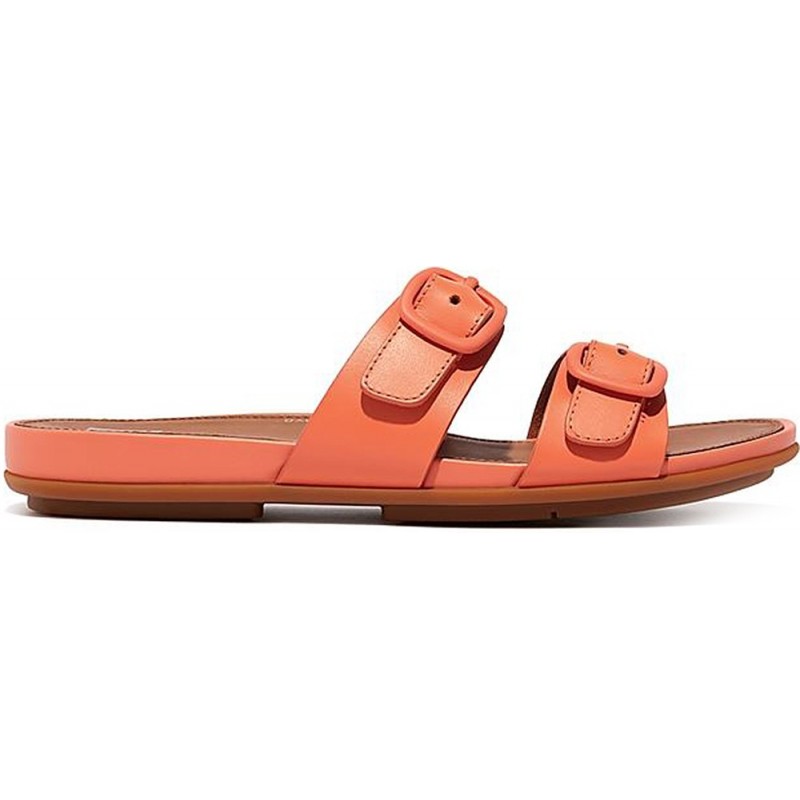 FITFLOP GRACIE FV1 SANDALEN MIT SCHNALLE SUNSHINE_CORAL