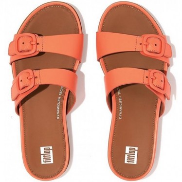 FITFLOP GRACIE FV1 SANDALEN MIT SCHNALLE SUNSHINE_CORAL