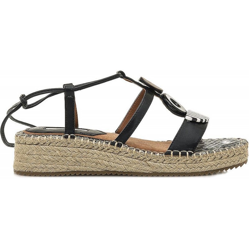 SANDALEN MARIAMARE BAUMWOLLE 68253 BLACK