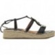 SANDALEN MARIAMARE BAUMWOLLE 68253 BLACK