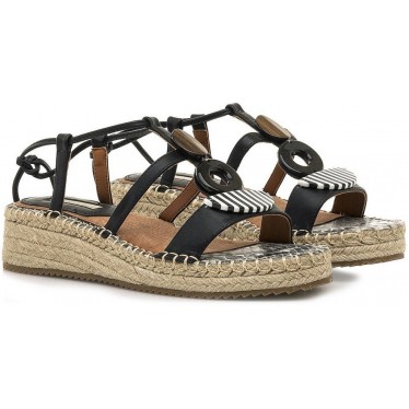 SANDALEN MARIAMARE BAUMWOLLE 68253 BLACK