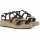 SANDALEN MARIAMARE BAUMWOLLE 68253 BLACK