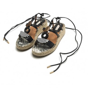 SANDALEN MARIAMARE BAUMWOLLE 68253 BLACK