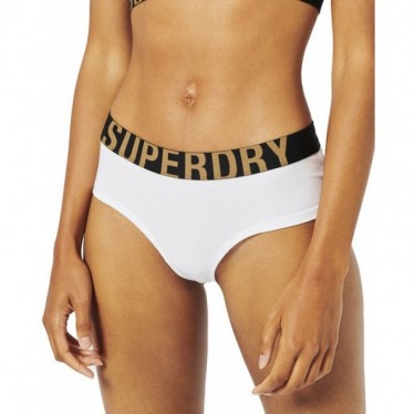 SUPERDRY HÖSCHEN W3110355A HIPSTER-Slip WHITE