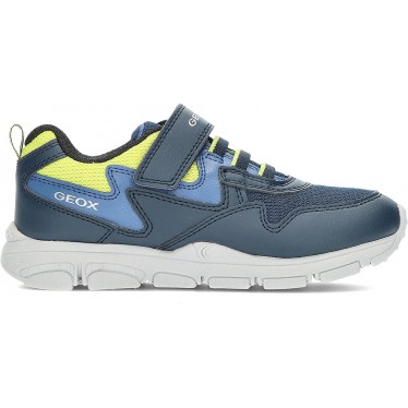 SPORT GEOX J DREHMOMENT J267NA NAVY_LIME