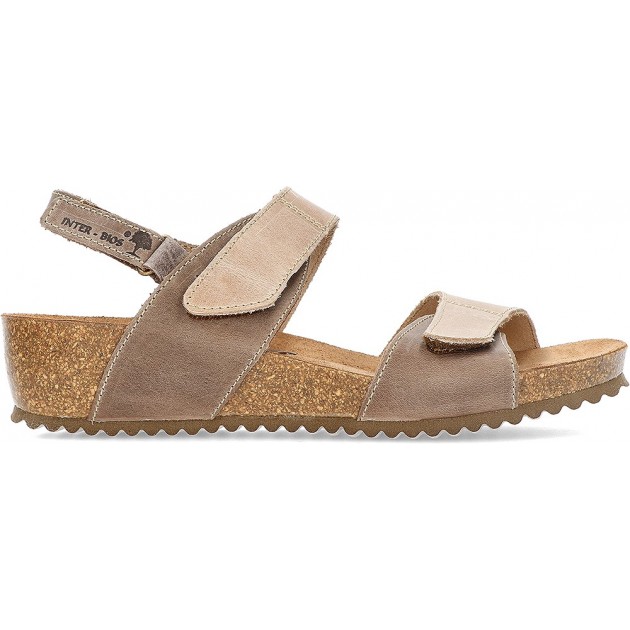 INTERBIOS CRAZY TRIPLE VELCRO PARDO_BEIG INTERBIOS CRAZY TRIPLE VELCRO PARDO_BEIG