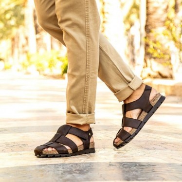 PANAMA JACK STANLEY SANDALEN BROWN