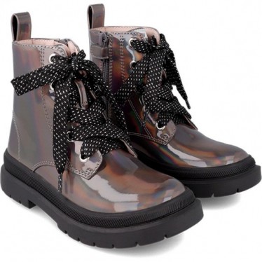 GARVALIN METALLSTIEFEL 231561-A PLATA