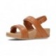 FITFLOP LULU VERSTELLBARE SANDALEN MIT RÜCKENRIEMEN TAN