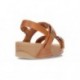 FITFLOP LULU VERSTELLBARE SANDALEN MIT RÜCKENRIEMEN TAN