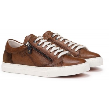 HERREN FLUCHES INDIANERSCHUHE F1410 CUERO