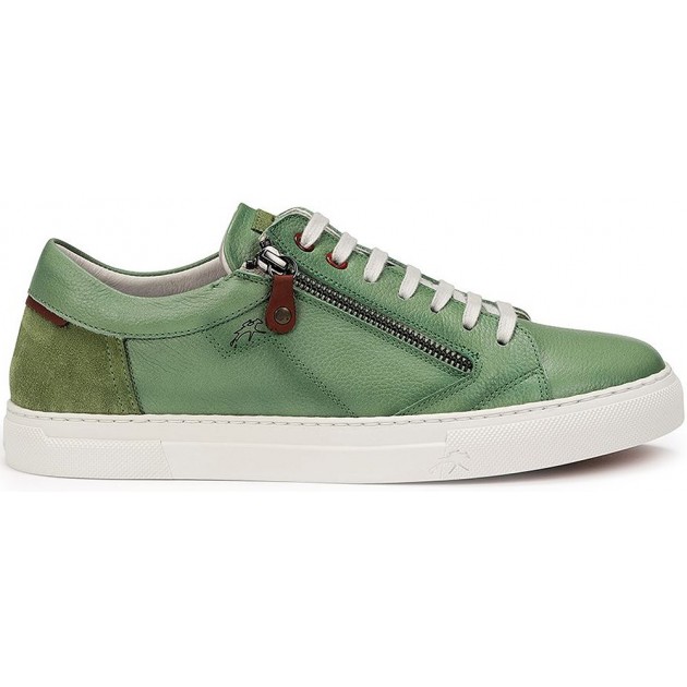 HERREN FLUCHES INDIANERSCHUHE F1410 VERDE HERREN FLUCHES INDIANERSCHUHE F1410 VERDE